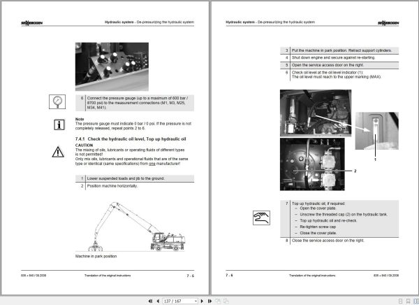 Sennebogen Material Handlers 835 840 840.0.1012 Operating and Maintenance Manual 2