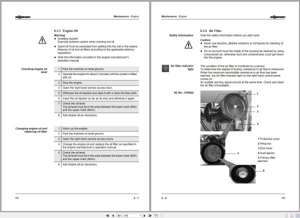 Sennebogen Material Handlers 835 M 835.0.266 Operating and Maintenance Manual 2