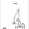 Sennebogen Material Handlers 835 M 835.0.500 Operating and Maintenance Manual DE 1