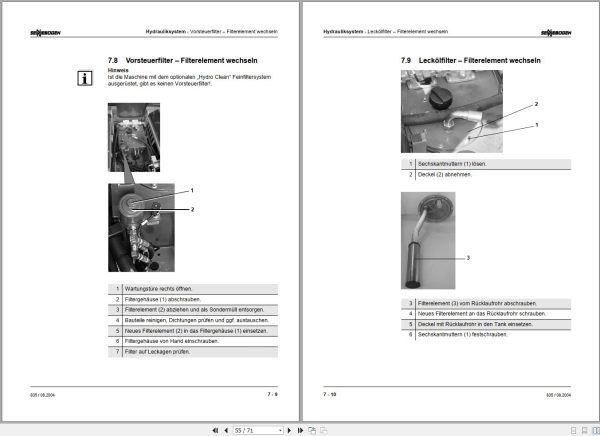 Sennebogen Material Handlers 835 M 835.0.500 Operating and Maintenance Manual DE 2