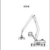 Sennebogen Material Handlers 835 M 835.0.611 Operating Instructions RU 1