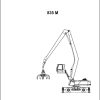 Sennebogen Material Handlers 835 M 835.0.611 Operating and Maintenance Manual DE 1