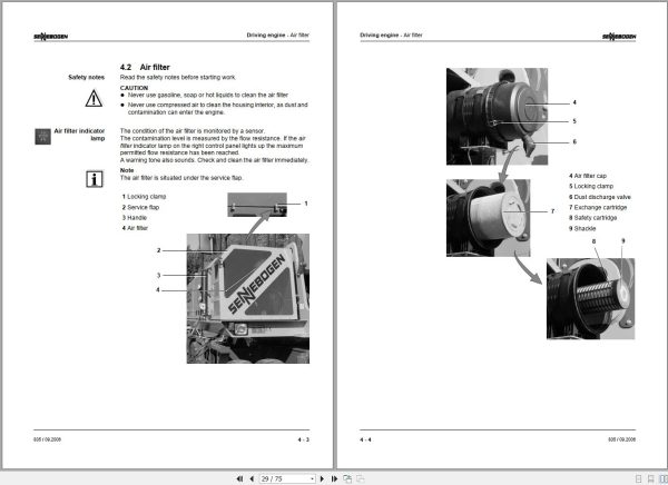 Sennebogen Material Handlers 835 M 835.0.910 Operating and Maintenance Manual 2