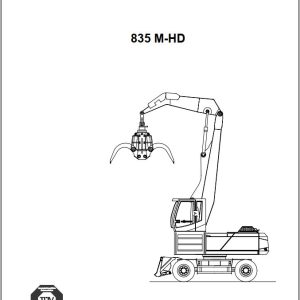 Sennebogen Material Handlers 835 M HD 835.0.547 Operating and Maintenance Manual DE 1