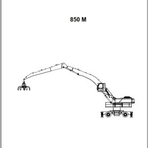Sennebogen Material Handlers 850 M 850.0.132 Operating Instructions RU 1