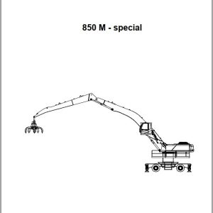 Sennebogen Material Handlers 850 M 850.0.132 Operating and Maintenance Manual 1