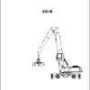 Sennebogen Material Handlers 850 M 850.0.227 Operating and Maintenance Manual 1
