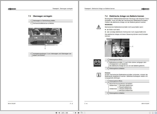 Sennebogen Material Handlers 850 M 850.0.237 Operating Instructions DE 2
