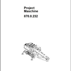 Sennebogen Material Handlers 870 870.0.232 Spare Parts Catalog EN DE 1