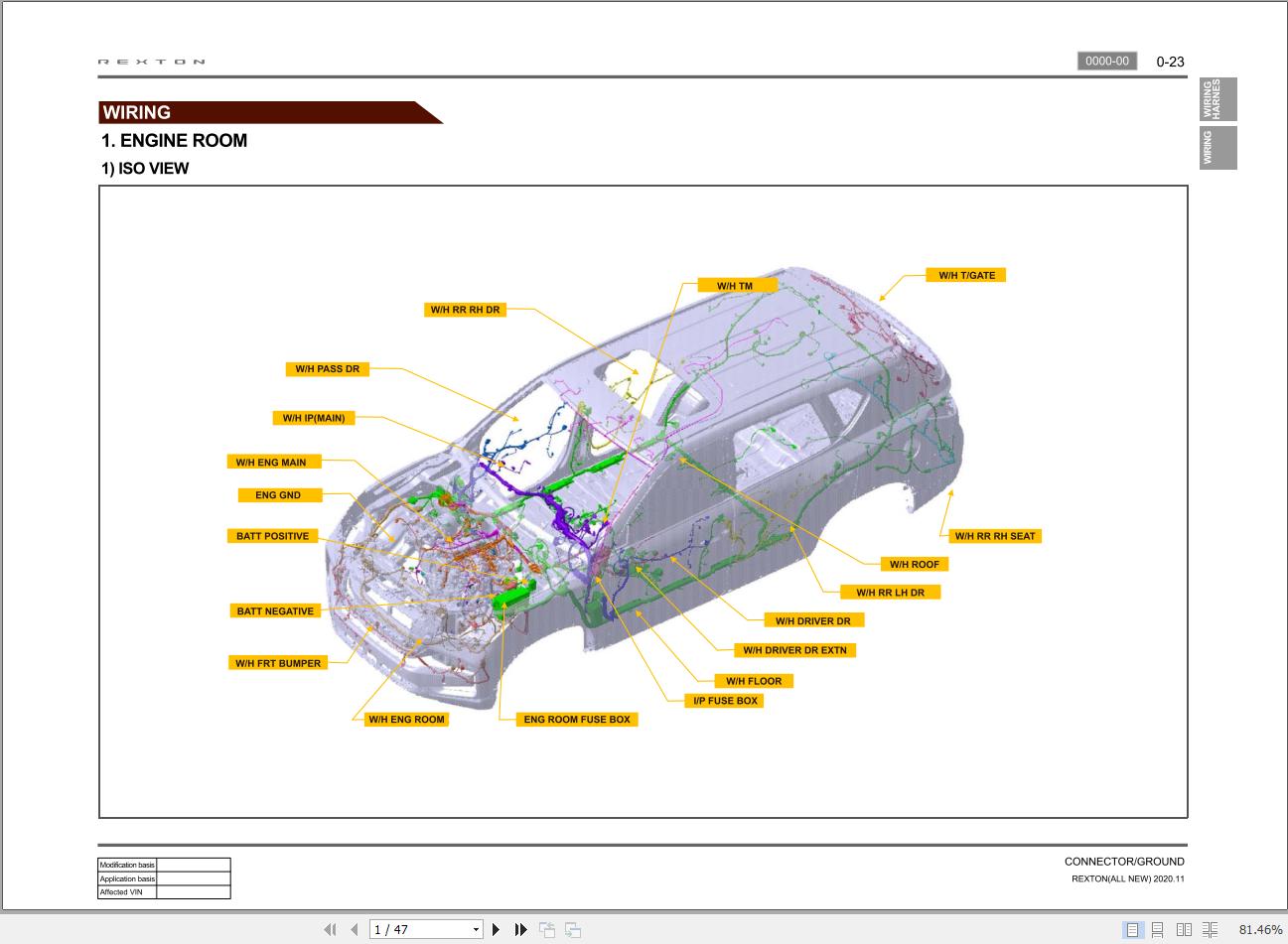 Ssang Yong Rexton 2021 Electric Diagrams 1