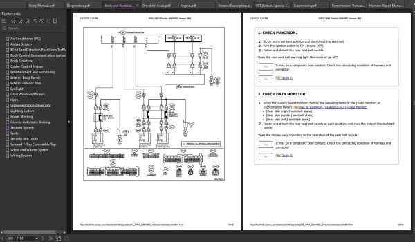 Subaru WRX 2022 2023 Workshop Manual 3