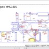Terex Fuchs Material Handlers MHL320D 1142 Wiring Diagram 6790200095 DE 1