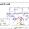 Terex Fuchs Material Handlers MHL320D 1643 Wiring Diagram 6790200273 DE 1