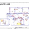 Terex Fuchs Material Handlers MHL320D 1698 Wiring Diagram 6790200326 DE 1
