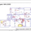 Terex Fuchs Material Handlers MHL320D 1704 Wiring Diagram 6790200325 DE 1