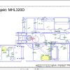 Terex Fuchs Material Handlers MHL320D 977 Wiring Diagram 6790200071 DE 1