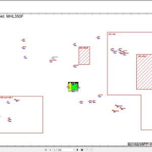Terex Fuchs Material Handlers MHL320F 5000 Wiring Diagram 6790200316 DE 1