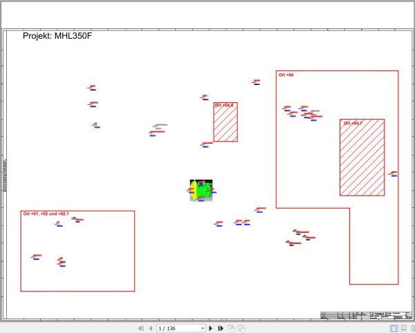 Terex Fuchs Material Handlers MHL320F 5000 Wiring Diagram 6790200316 DE 1