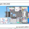 Terex Fuchs Material Handlers MHL350E HD 4100 Wiring Diagram 6790200161 DE 1