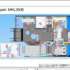 Terex Fuchs Material Handlers MHL350E HD 4198 4288 Wiring Diagram 6790200260 DE 1