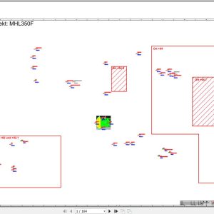Terex Fuchs Material Handlers MHL350F 5000 Wiring Diagram 6790200304 DE 1