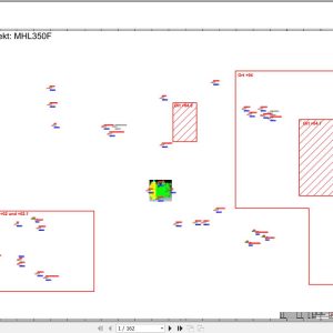 Terex Fuchs Material Handlers MHL350F 5000 Wiring Diagram 6790200336 DE 1