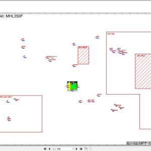 Terex Fuchs Material Handlers MHL350F 5000 Wiring Diagram 6790200339 DE 1