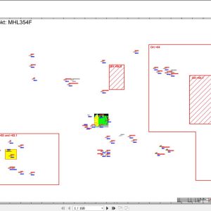 Terex Fuchs Material Handlers MHL354F 5000 Wiring Diagram 6790200330 DE 1