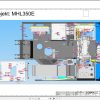 Terex Fuchs Material Handlers MHL355E 4001 Wiring Diagram 6790200168 DE 1