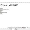 Terex Fuchs Material Handlers MHL360D 560 Wiring Diagram 6790200003 DE 1