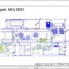 Terex Fuchs Material Handlers MHL380D 0154 Wiring Diagram 6790200187 DE 1