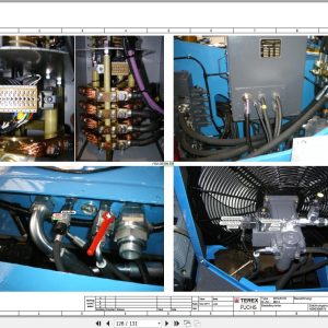 Terex Fuchs Material Handlers MHL831D 0012 Wiring Diagram 6790200149 DE 1