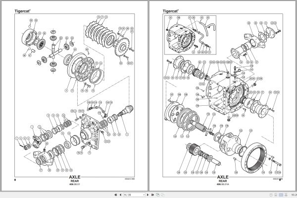 Tigercat Feller Buncher 724 Parts Catalog 3