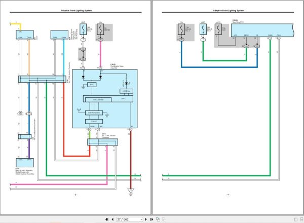 Toyota Auris Hybrid 2013 Electric Diagrams 2