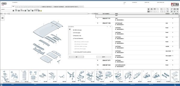 VMware Audi EPC 8.3 06.2025 1607 Spare Parts Catalog 7