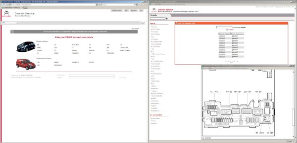 VMware Citrogen Service Box SEDRE 11.2013 Spare Parts Catalog Service Schematic Information 1