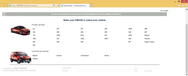 VMware Peugeot Service Box SEDRE 11.2013 Spare Parts Catalog Service Schematic Information 13