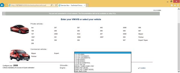 VMware Peugeot Service Box SEDRE 11.2013 Spare Parts Catalog Service Schematic Information 14