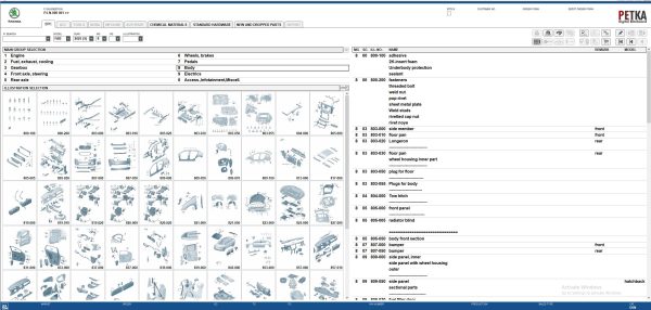 VMware Skoda EPC 8.3 06.2025 1139 Spare Parts Catalog 4