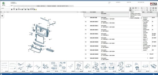 VMware Skoda EPC 8.3 06.2025 1139 Spare Parts Catalog 7