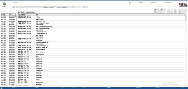 VMware Skoda EPC 8.3 06.2025 1139 Spare Parts Catalog 8