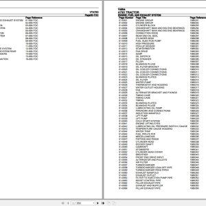 Valtra Tractor A73O Parts Catalog VTA73O 1