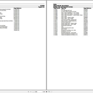 Valtra Tractor BH 154 Hitech Parts Catalog C015402 1