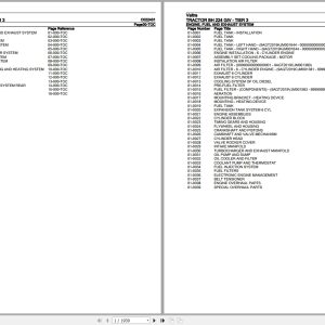 Valtra Tractor BH 224 GIV Tier 3 Parts Catalog C022401 1