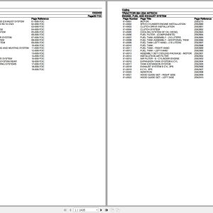 Valtra Tractor BH 224 Hitech Parts Catalog C022402 1