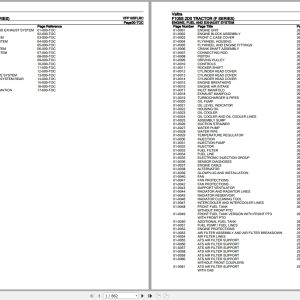 Valtra Tractor F Series F105S 2D0 Parts Catalog VFF105FLRC 1