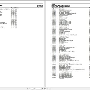 Valtra Tractor F Series F95N 2D0 Parts Catalog VFF95VLLRC 1