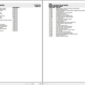 Valtra Tractor G5 Series G125EV 1B9 Parts Catalog VFG125EV1B9 1