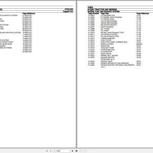 Valtra Tractor N2 Series N122D Parts Catalog VFN2122D 1