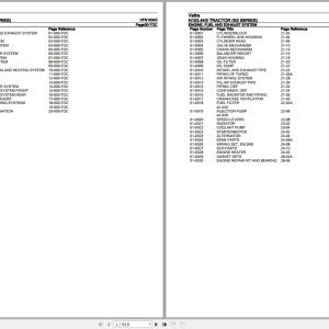 Valtra Tractor N3 Series N103.4H3 Parts Catalog VFN10343 1